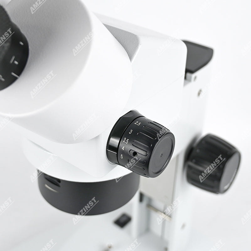 ZM0755-W4 стереомикроскоп с зумом 0,7X-5X