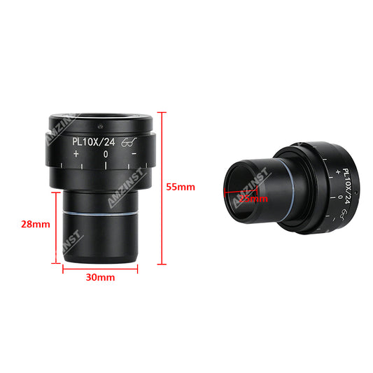 ZM6552-10EX Microscope Eyepieces 10x/24mm