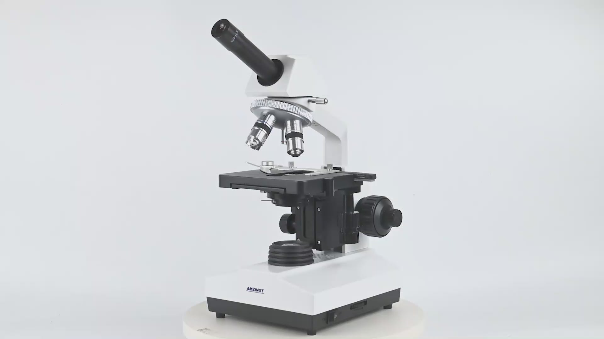 NK-107A 40X-1600X Monocular Biological Microscope