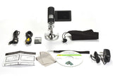 DZM-5PT 5.0MP Handheld Mobile Digital Microscope with 1200x magnification, Micro-SD Storage