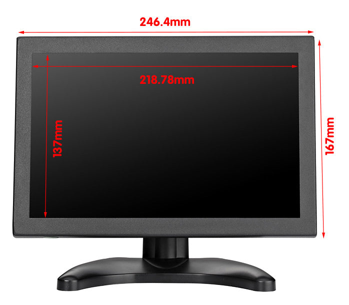 Monitor de pantalla de microscopio digital HDMI 4K portátil LCD-1610