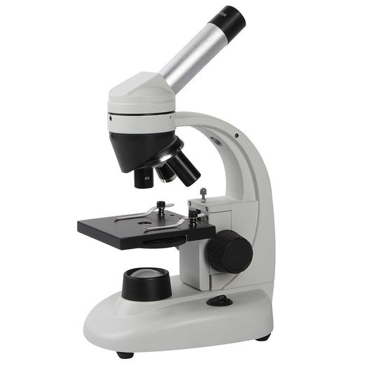 NK-T18 40x-640x Students Monocular Microscope with Bottom LED Illumination