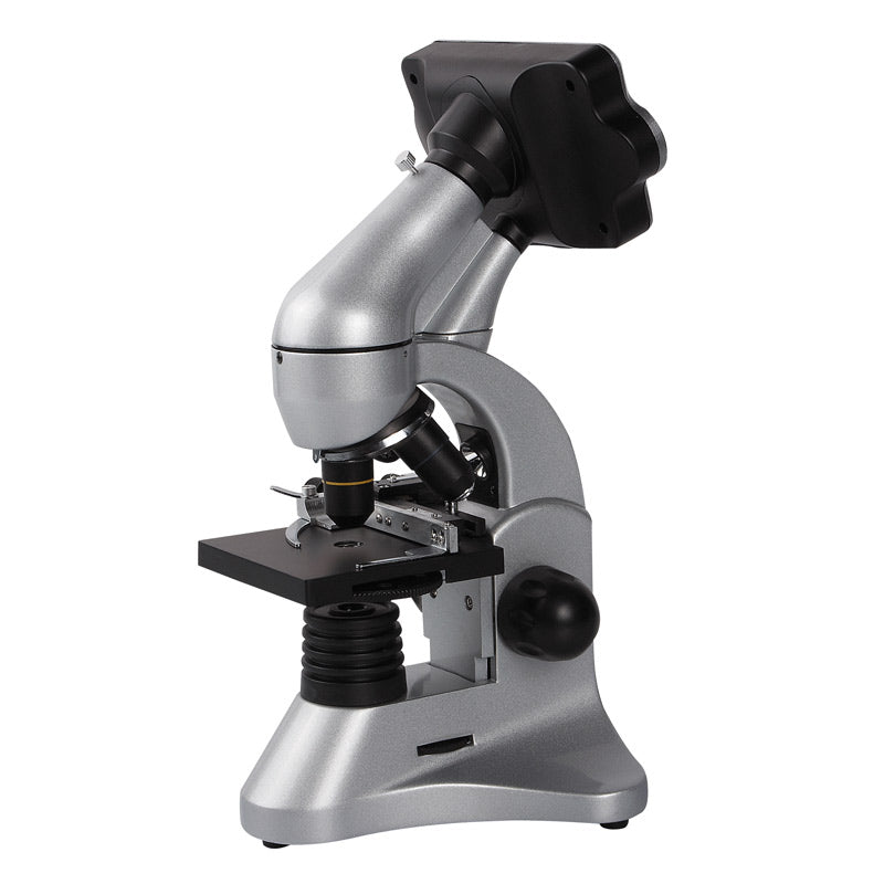 NK-T15KLCD 2.0MP Camere con kits de microscopio compuesto de educación en pantalla de 3.6 pulgadas