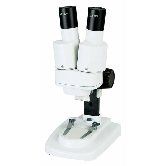Microscopio estereo binocular educativo de nivel de entrada AST-W2 con objetivo fijo 2x y cuerpo de plástico