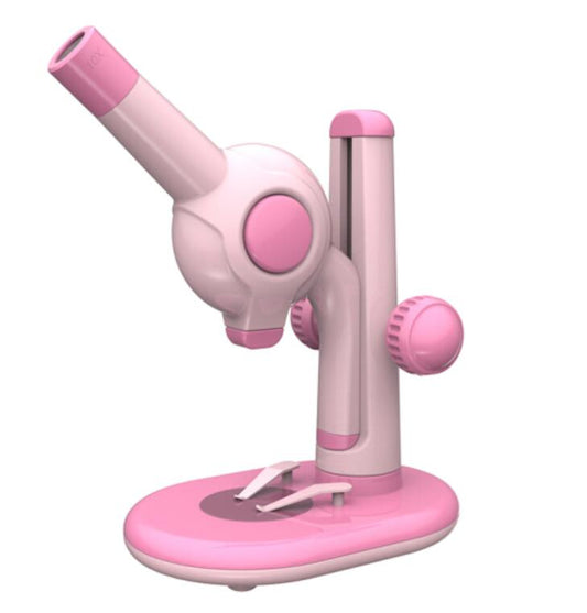 Kit de bricolaje de microscopio nuevo de diseño AST-PC con color rosa
