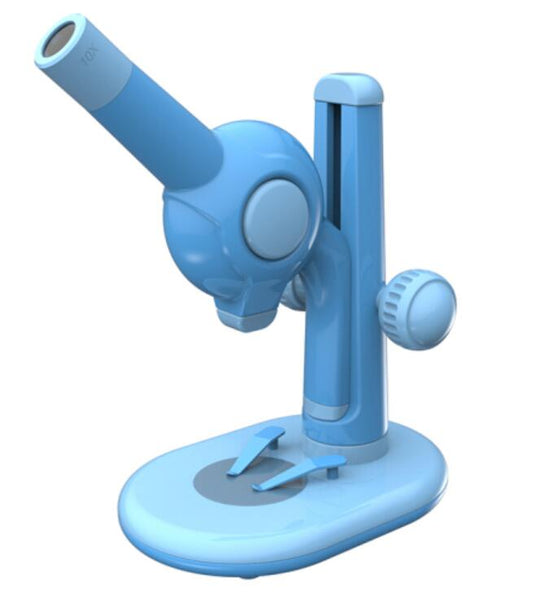 Kit de bricolaje de microscopio nuevo de diseño AST-BC con color azul