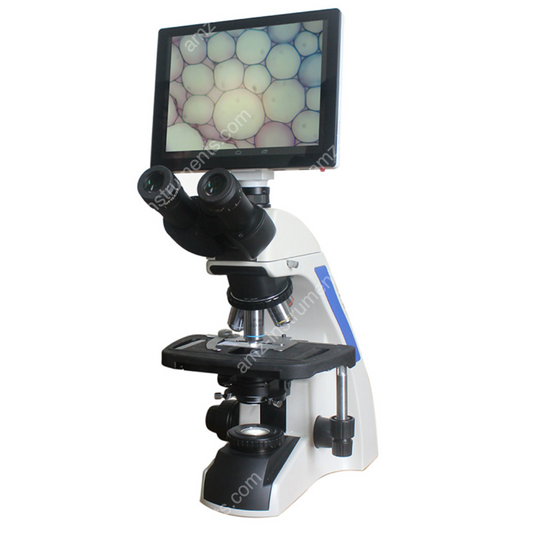 AIM-T3LCD 40X-2000X Infinity Plan Laboratory Compound Microscope with 5.0MP LCD Touch Pad Screen