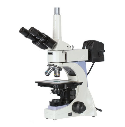 AJX-102RFT Microscopio metalúrgico con iluminación transmitida y reflejada
