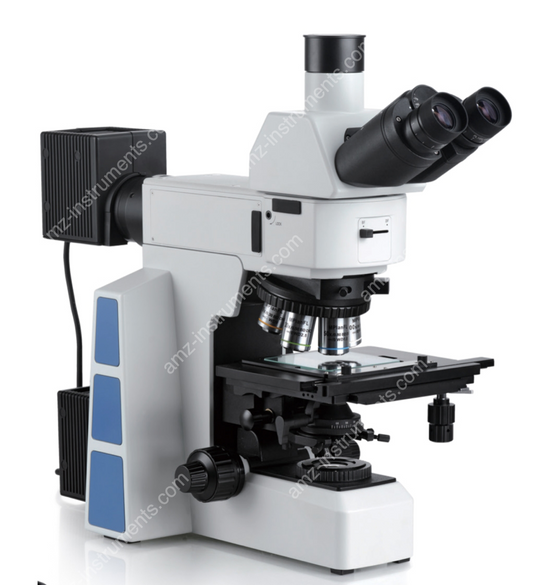 Microscopio metalúrgico AJX-50M con Objetivo Infinito Semi-Apocromático Bright & Dark semi-apocromático