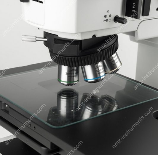 Inspección de obleas AJX-8R Microscopio metalográfico de campo brillante/oscuro