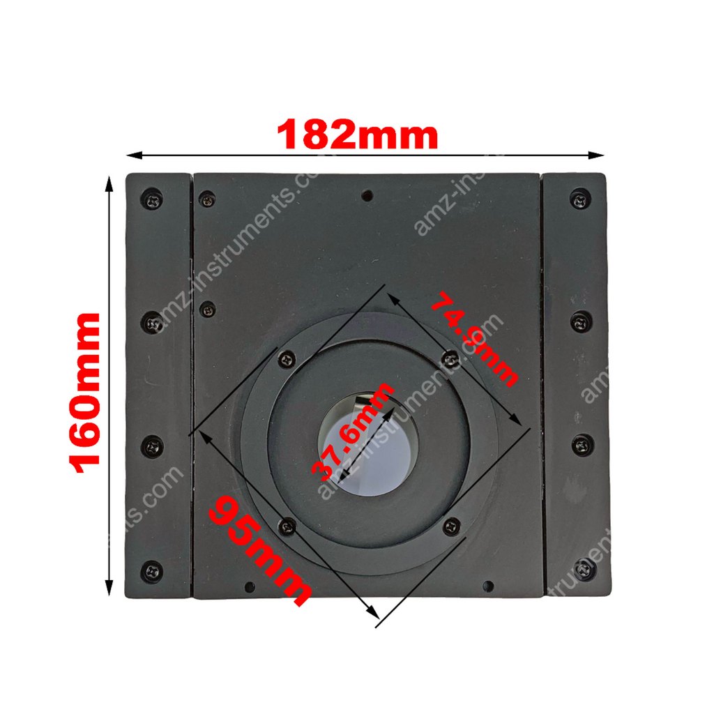 AMS XY Mechanical Working Stage with 75x55mm Travel Distance – AMZINST