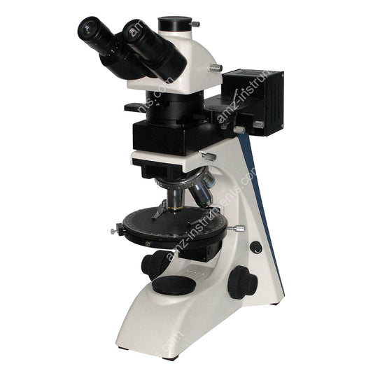 Microscopio polarizador trinocular APM-30TR con iluminación reflejada