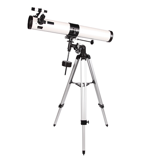 StarPu-H769 Telescopio reflector con EQ II Ecuatorial y 76 mm de apertura y longitud focal de 900 mm