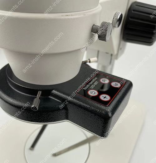 NUEVO Luz de anillo de microscopio LED-80TU sensible al tacto con aprobación UL & CE