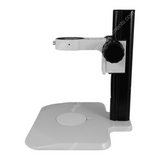 Soporte de pista de microscopio M1 con un estante de enfoque grueso de 76 mm, brazo vertical de 326 mm