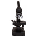 NK-04B 40X-1600X Microscopio biológico monocular con cabezal giratoria de 360 ​​° y iluminación LED de fondo