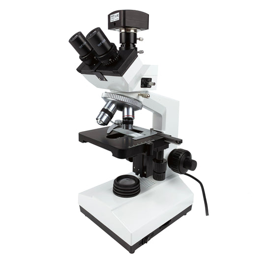 Microscopios veterinarios de laboratorio biológico de la serie NK-107T5M con cámara de microscopio C CMOS CMOS USB2.0