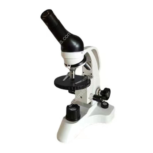 NK-T24A Microscopio biológico de estudiantes monoculares con etapa de trabajo redondo