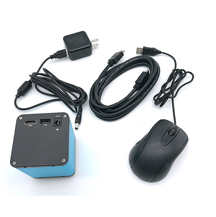 PCA-LV 60fps 1080P HDMI Color CMOS Auto-focus C-mount Microscope Camera for Live-view