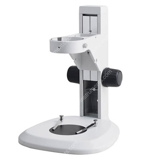Soporte de pista de microscopio R3 con base de ventiladores, foco grueso de 76 mm