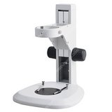 Soporte de pista de microscopio R3 con base de ventiladores, foco grueso de 76 mm