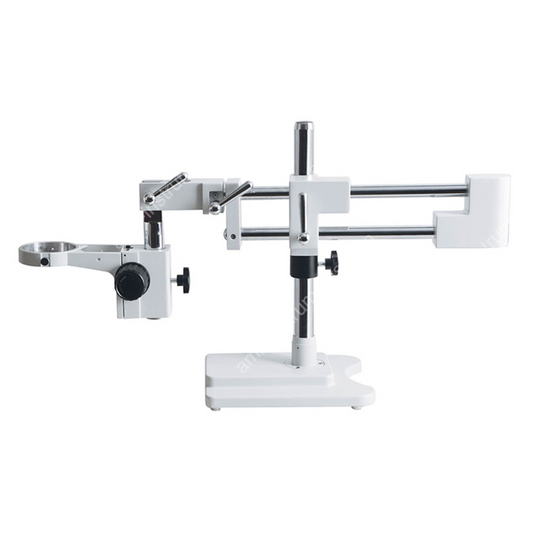 T-P2W Dual Arm Ball-Bearing Microscope Boom Stand With Heavy Duty