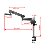 T-P8W Articulating Arm Stand With C-Clamp