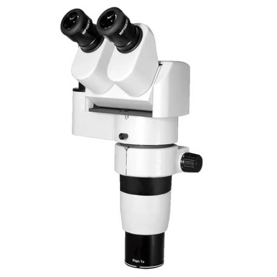 ZM-850EGT Ergonomic Zoom 0.8x-5x Infinity Parallel Galilean  Optical System  Binocular Stereo Microscope Head with 1 Port Beam Splitter
