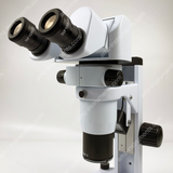 ZM-80N Microscopio estereo de zoom de zoom de inclinación ergonómica con ruta de luz paralela de infinito galileo