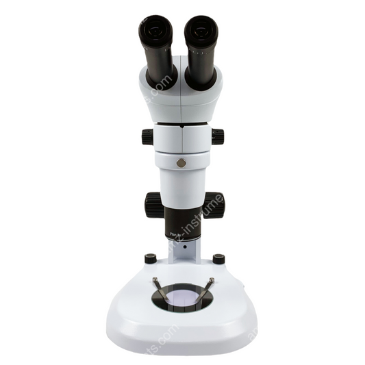 Microscopio estéreo binocular ZM-80 con ruta de luz paralela de infinito galileo