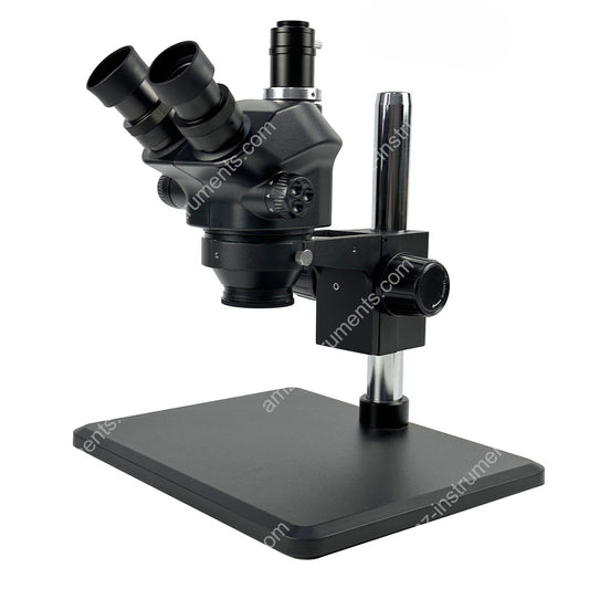 ZM0750th-B3 Zoom 0.7x-5.0x Microscopio estéreo trinocular