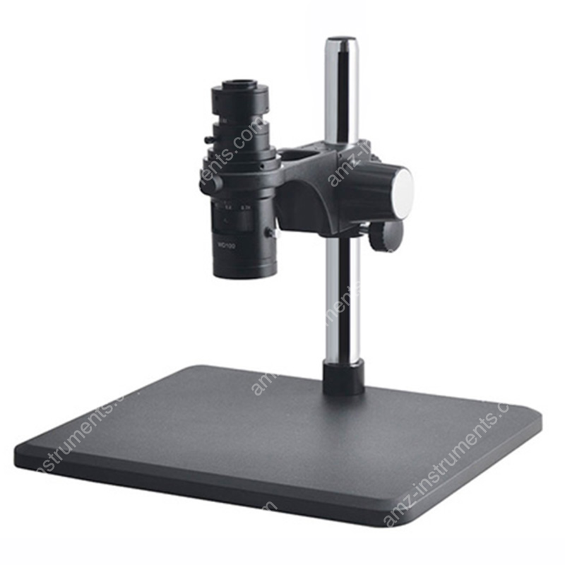 ZML50-B3 0.7X-5X Video Zoom Microscope on Post & Track Stand